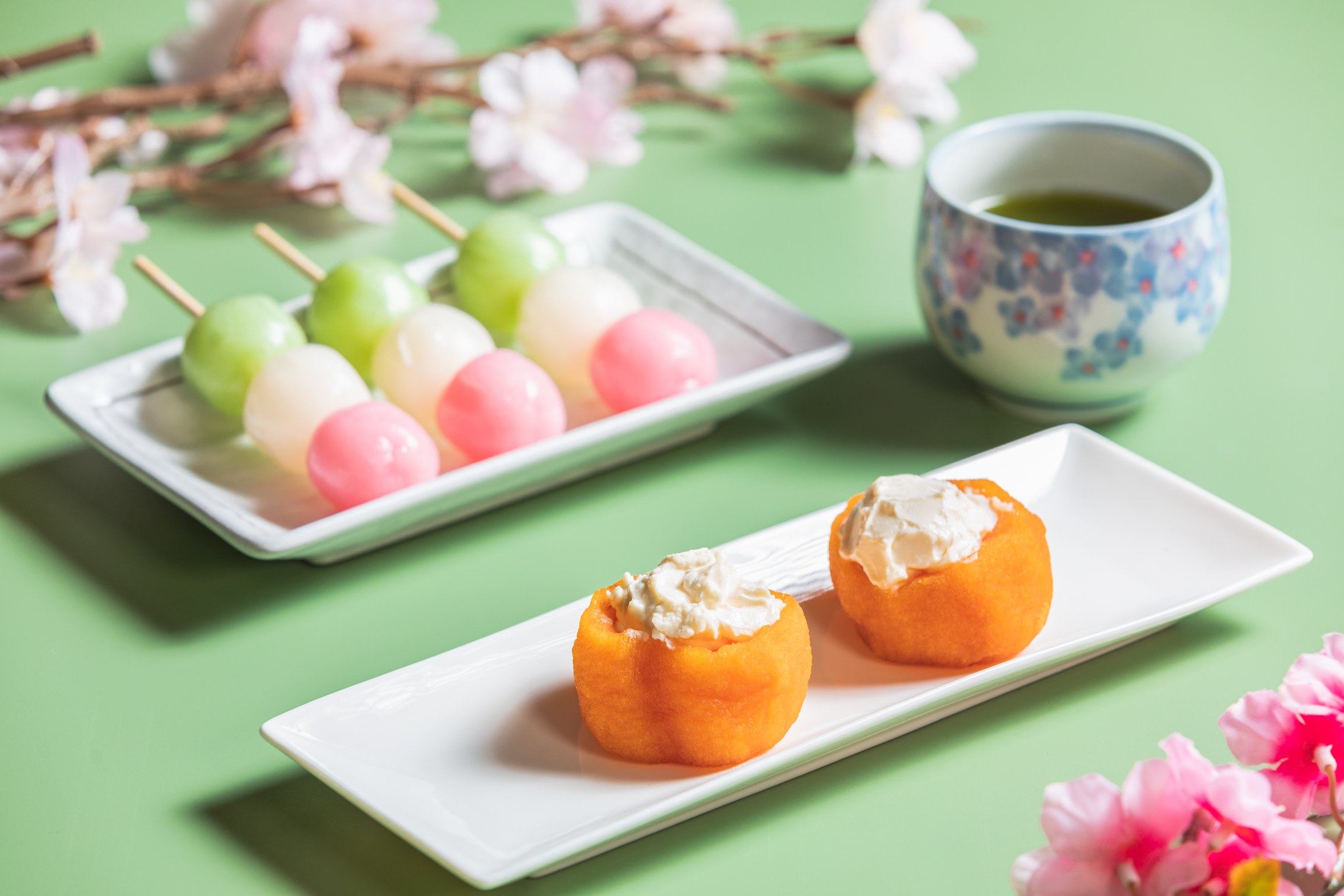 クリームチーズを添えたあんぽ柿